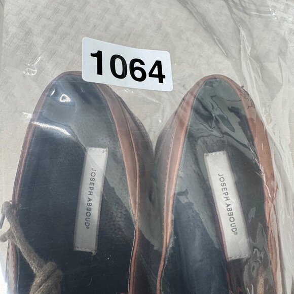 Joseph Abboud Mens Size 11D Brown Leather Wingtip Dress Shoes - Picture 7 of 7